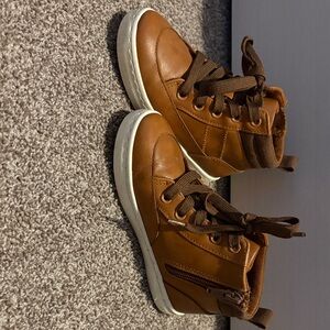 Cat & Jack Brown High-Top Kids Sneakers